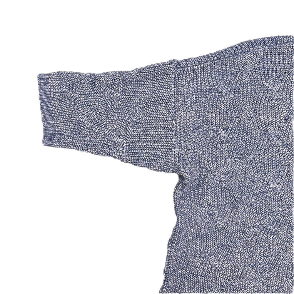 J Jill Light‎ Blue Knit Sweater Short Sleeve Women's XL Causal Spring/Fall - Picture 2 of 4